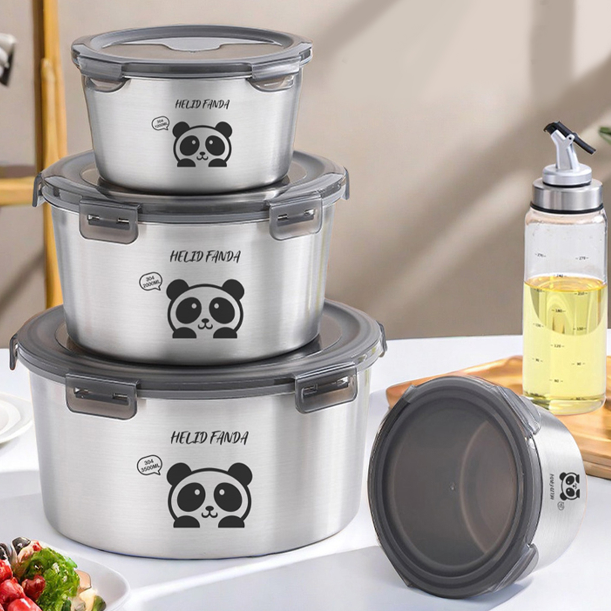 304 Stainless Steel Fresh-keep - đánh giá và giá Food Storage Safety