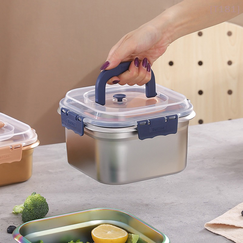 316Stainless Steel Salad Fruit - đánh giá và giá Food Storage Camping