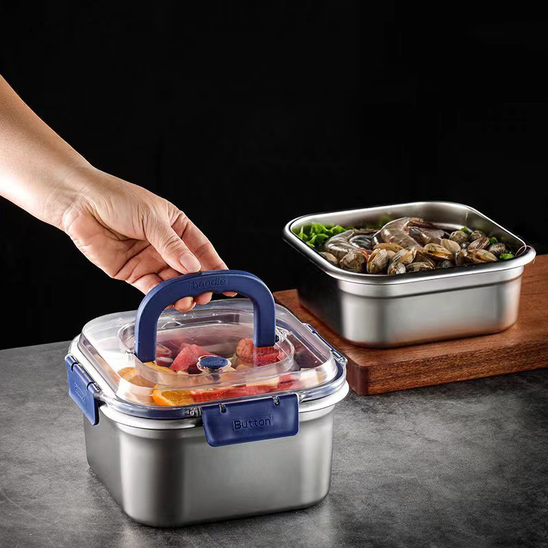 316Stainless Steel Salad Fruit - đánh giá và giá Food Storage Camping