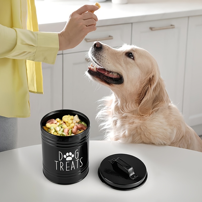 Metal Dog Treat Container Dog  - đánh giá và giá Food Storage Dog