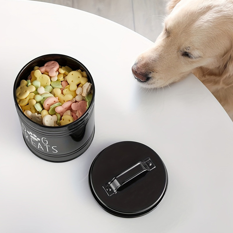 Metal Dog Treat Container Dog  - đánh giá và giá Food Storage Dog