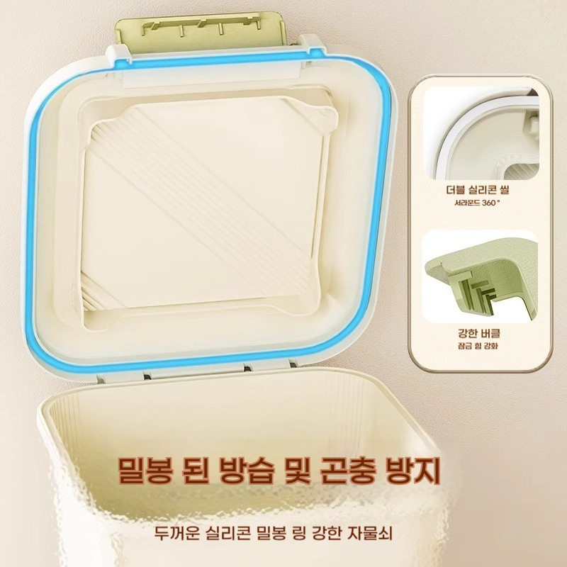 5/10/15/25 KG Rice Container R - đánh giá và giá Food Storage Kitchen Container Set
