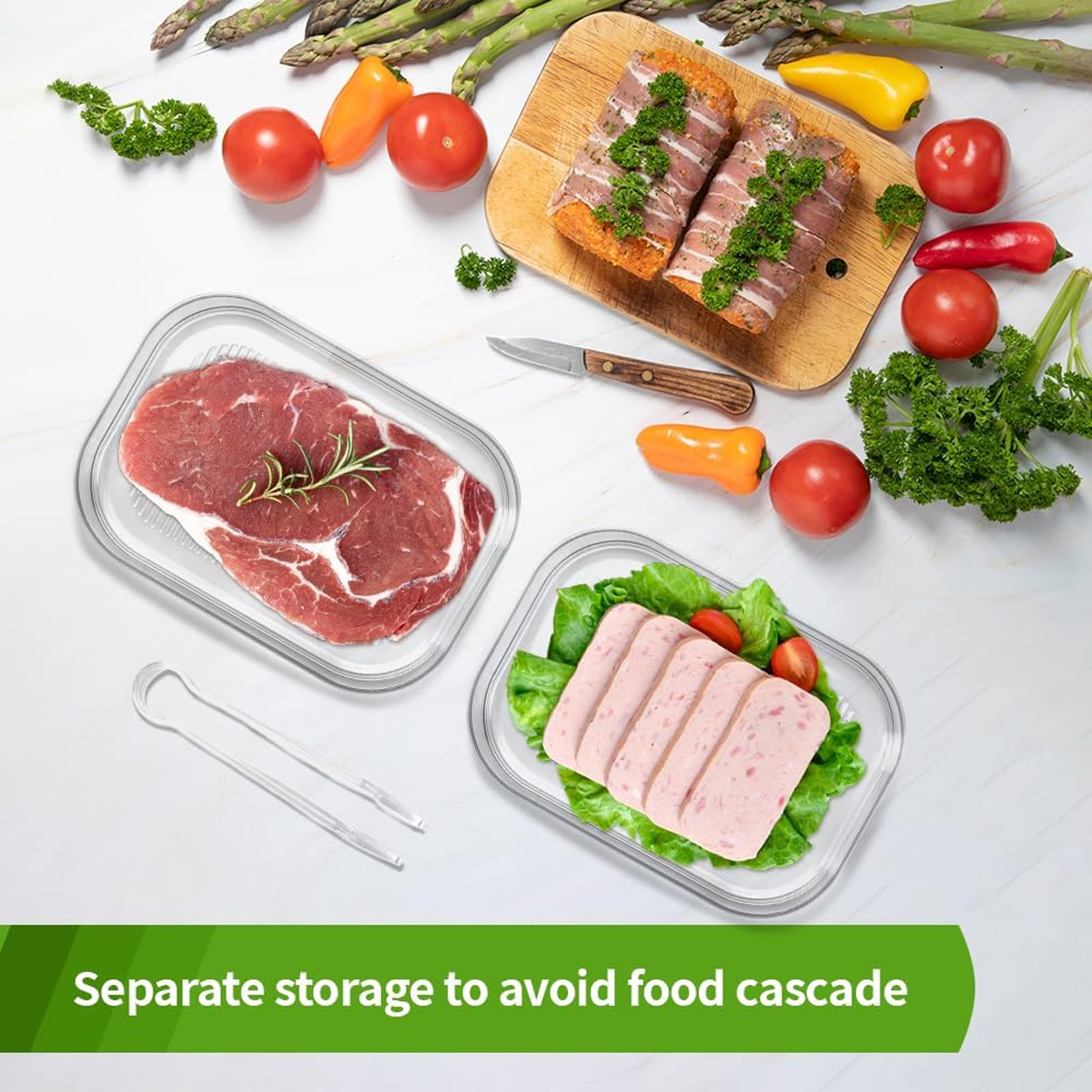 Deli Meat Container for Fridge - đánh giá và giá Food Storage Lunch Box