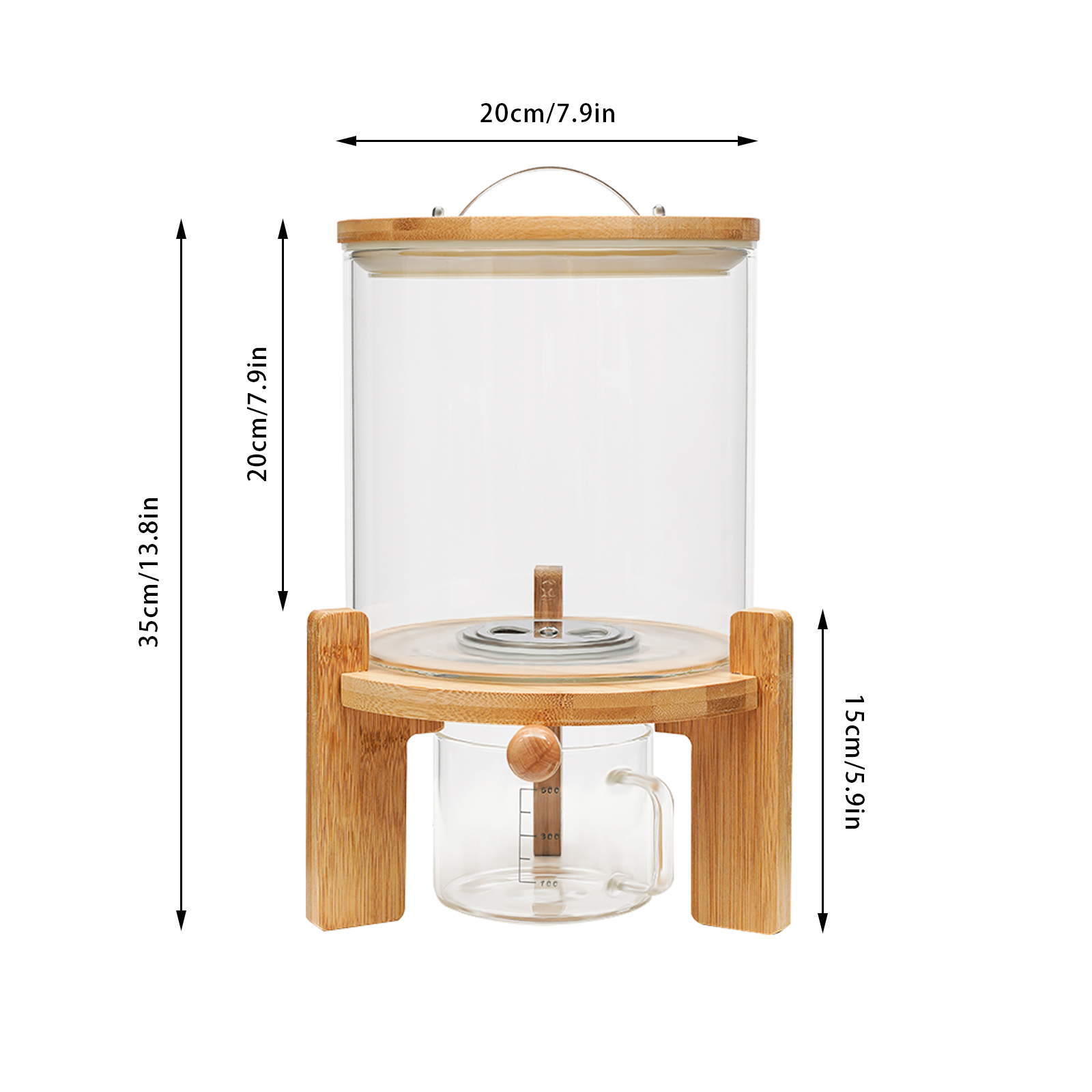 NEW 5L Rice Dispenser Grain Co - đánh giá và giá Food Storage Kitchen Container Set