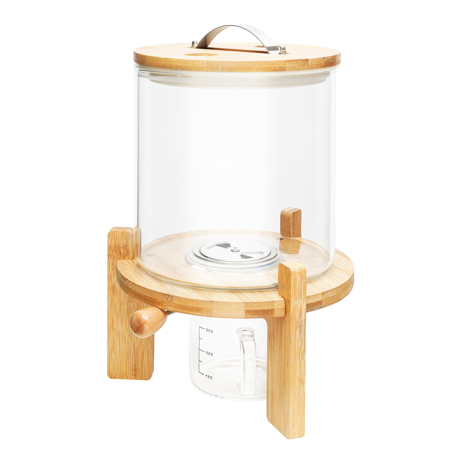NEW 5L Rice Dispenser Grain Co - đánh giá và giá Food Storage Kitchen Container Set
