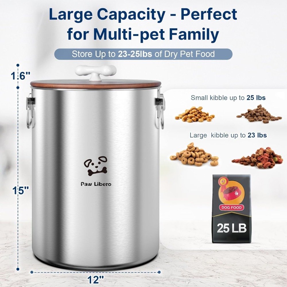 2PK Stainless Steel Dog Food S - đánh giá và giá Food Storage Dog