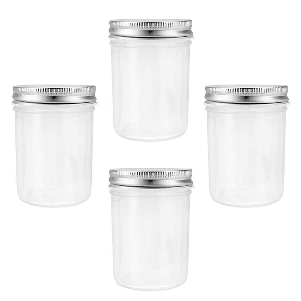 4Pcs Fruit Jam Canning Jars Mu - đánh giá và giá Food Storage Containers Glass