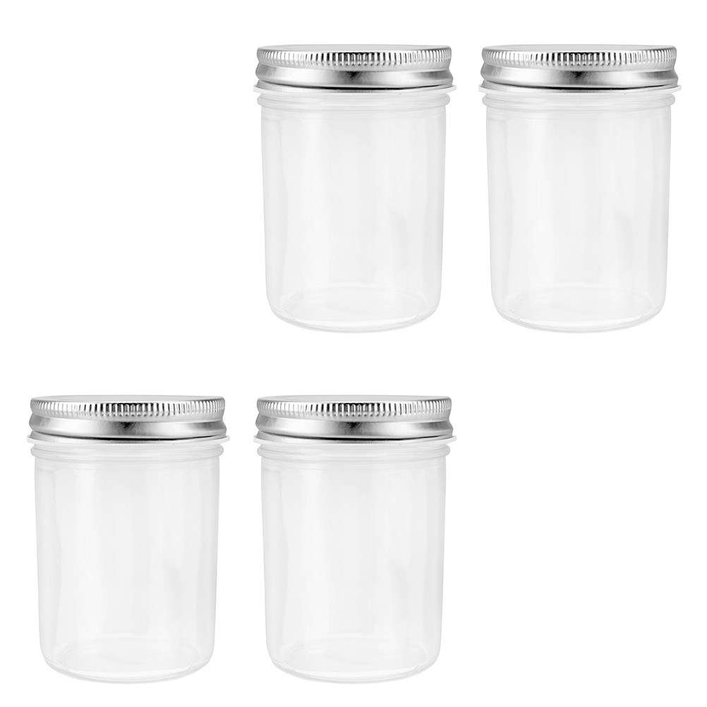 4Pcs Fruit Jam Canning Jars Mu - đánh giá và giá Food Storage Containers Glass