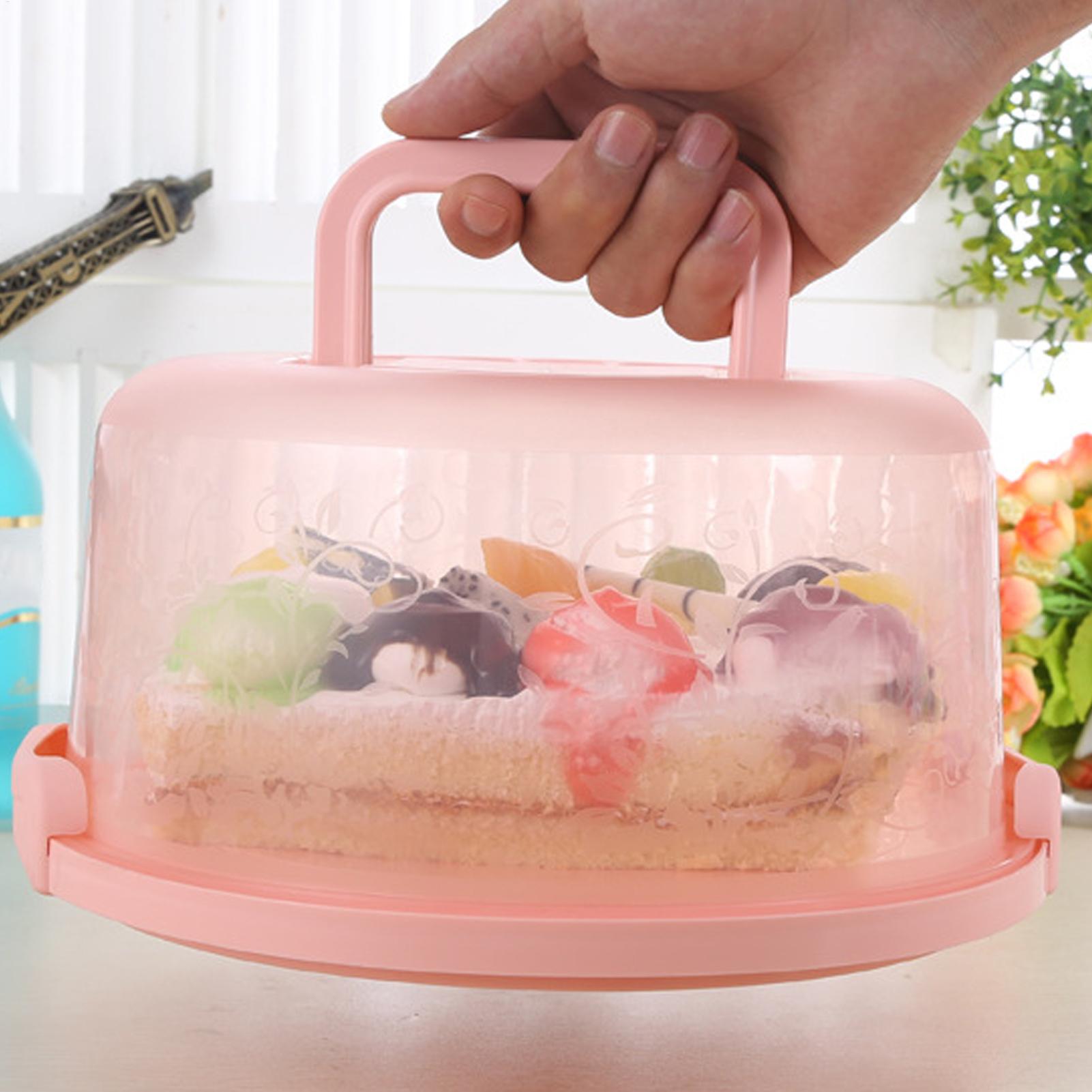 Handheld Cake Carrier Reusable - đánh giá và giá Food Storage Box