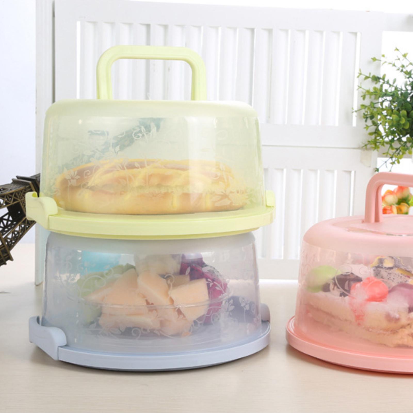Handheld Cake Carrier Reusable - đánh giá và giá Food Storage Box