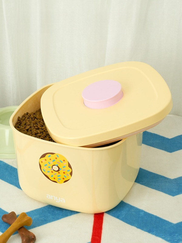 5.6LMacaron Color Scheme Push  - đánh giá và giá Food Storage Dog