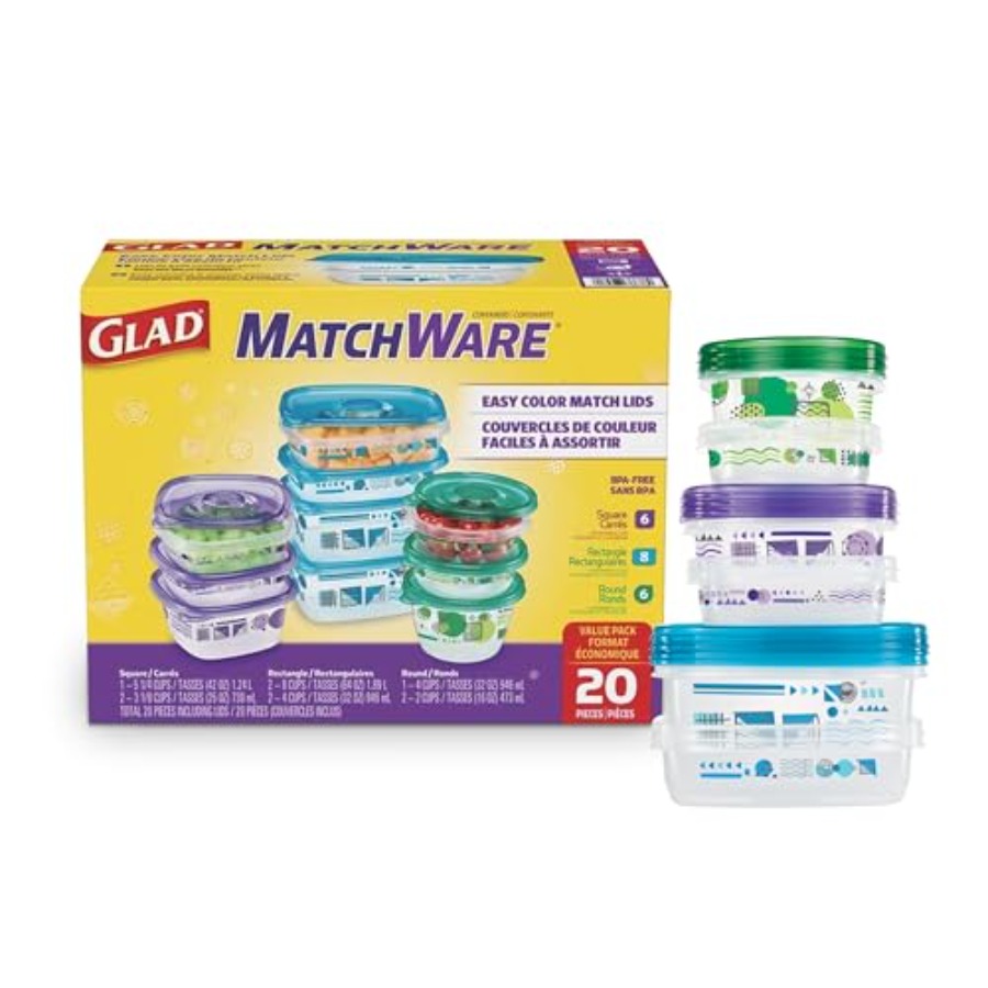 Ware MatchWare Food Storage Co - đánh giá và giá Food Storage Variety Pack