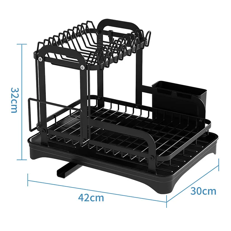 Sturdy Kitchen Dish Rack Space - đánh giá và giá Food Storage Organiser