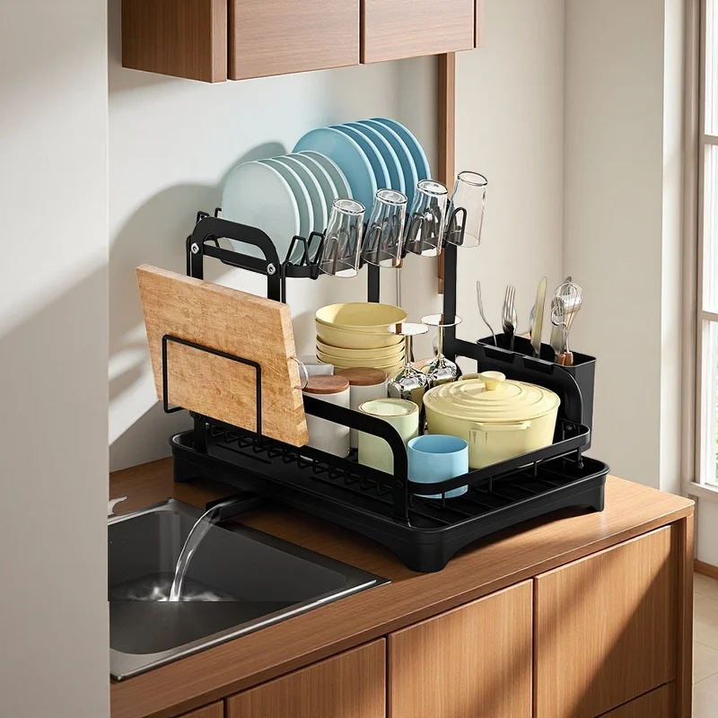 Sturdy Kitchen Dish Rack Space - đánh giá và giá Food Storage Organiser