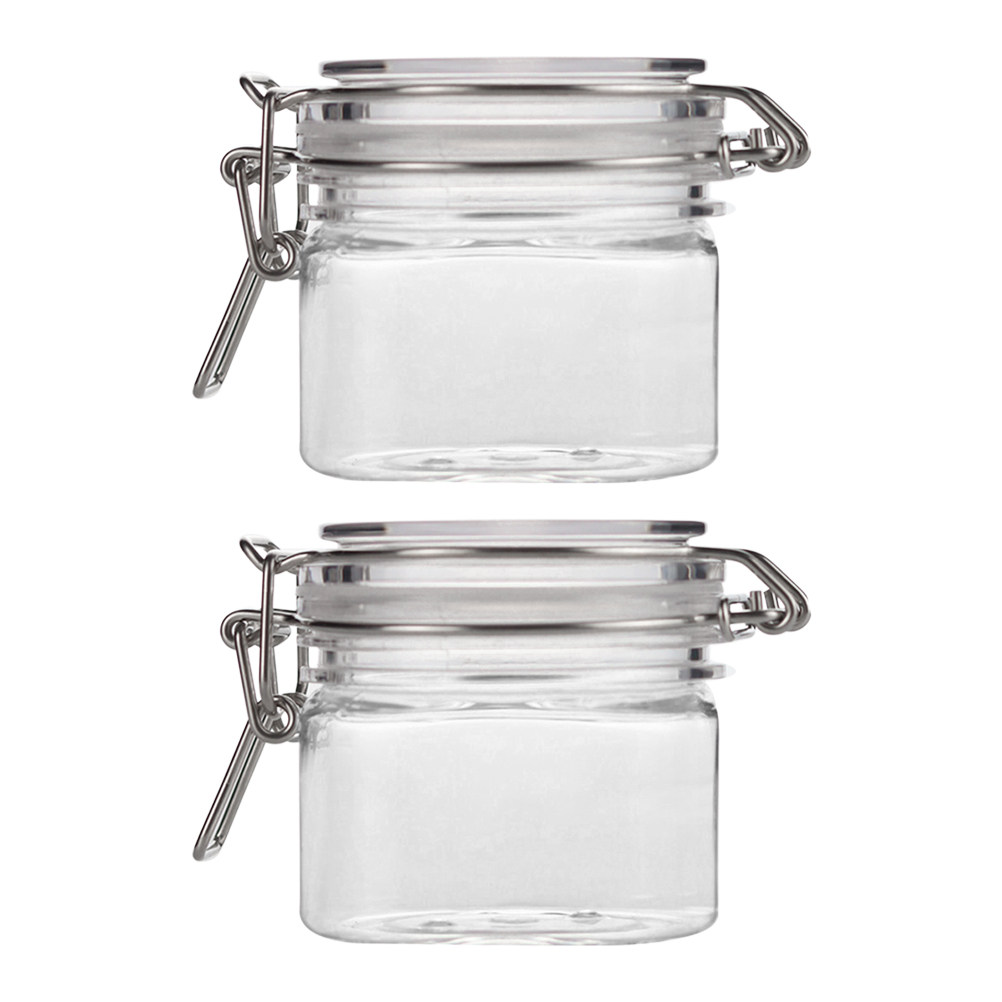 2Pcs Sealed Storage Jars Trans - đánh giá và giá Food Storage Kitchen