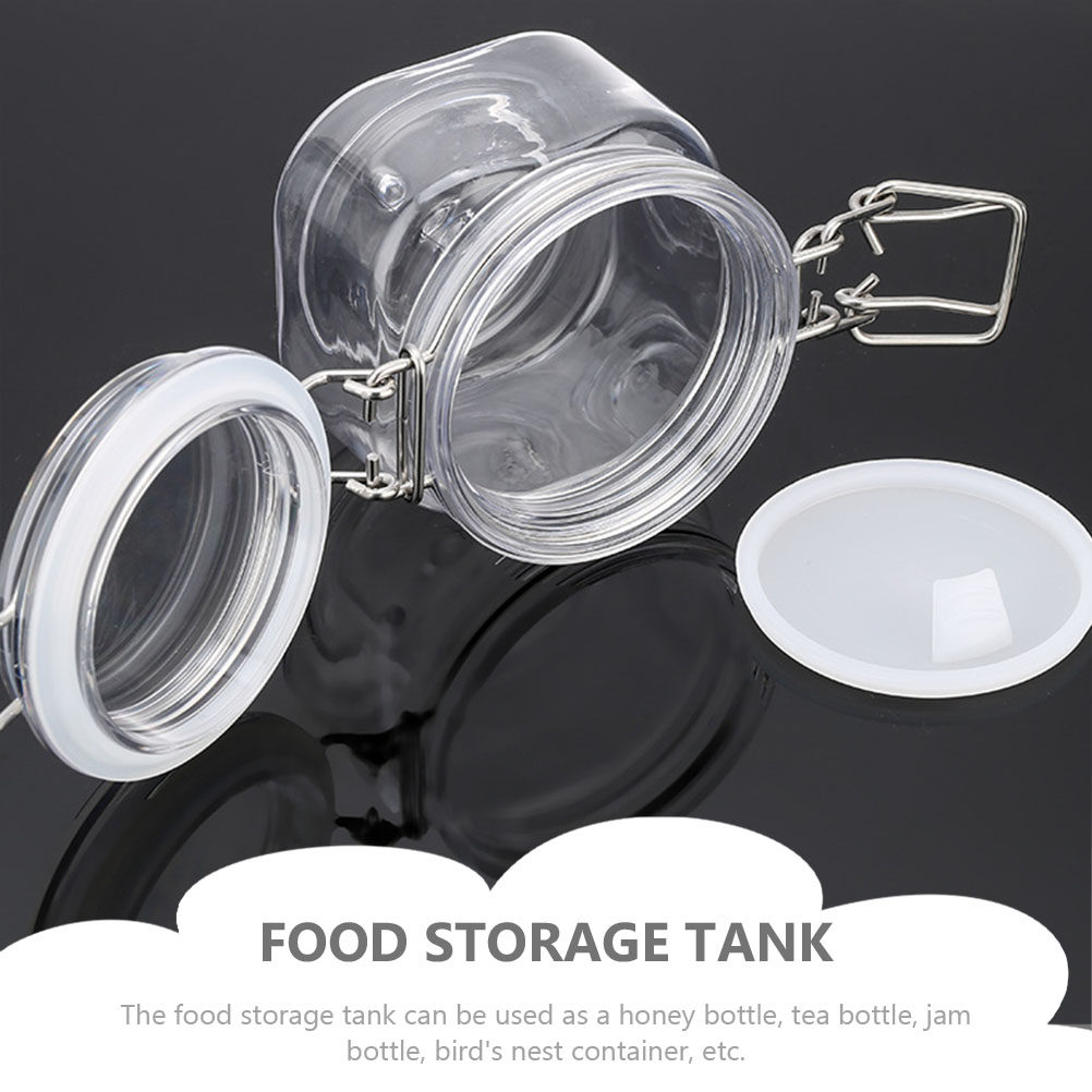 2Pcs Sealed Storage Jars Trans - đánh giá và giá Food Storage Kitchen
