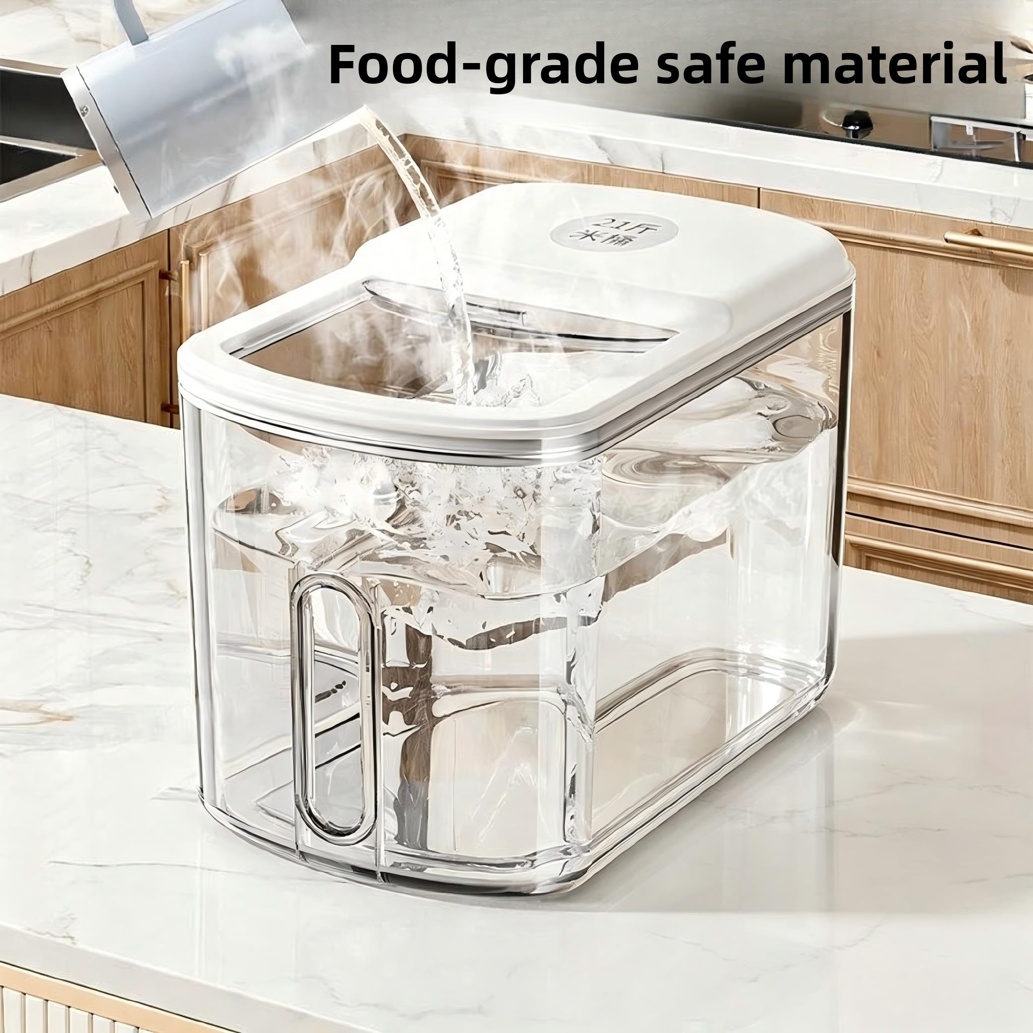 Food Grade Rice Storage Box Mo - đánh giá và giá Food Storage Kitchen