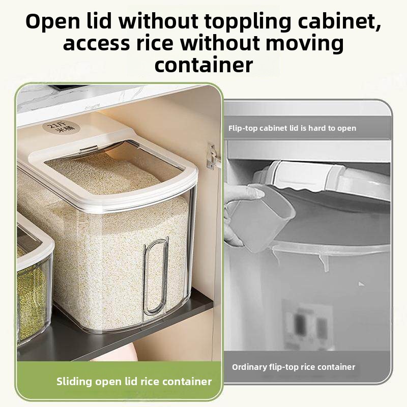 Food Grade Rice Storage Box Mo - đánh giá và giá Food Storage Kitchen