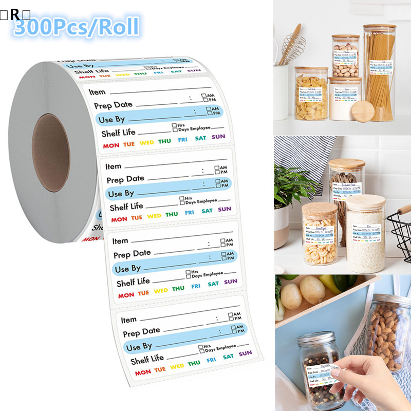 〔R〕300Pcs Roll Kitchen Date Fo - đánh giá và giá Food Storage Expiration Dates