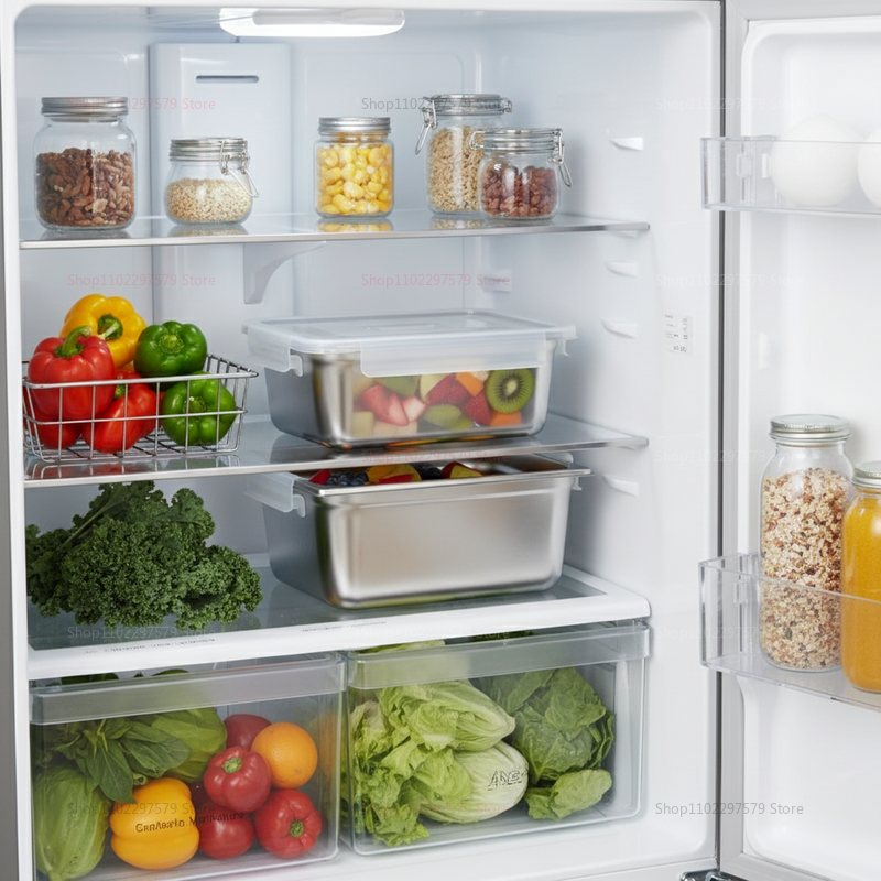 Plate Stainless Steel Food Con - đánh giá và giá Food Storage Box