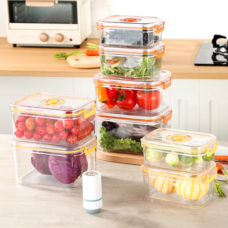 Vacuum Fresh-keeping Box Refri - đánh giá và giá Food Storage Freezer