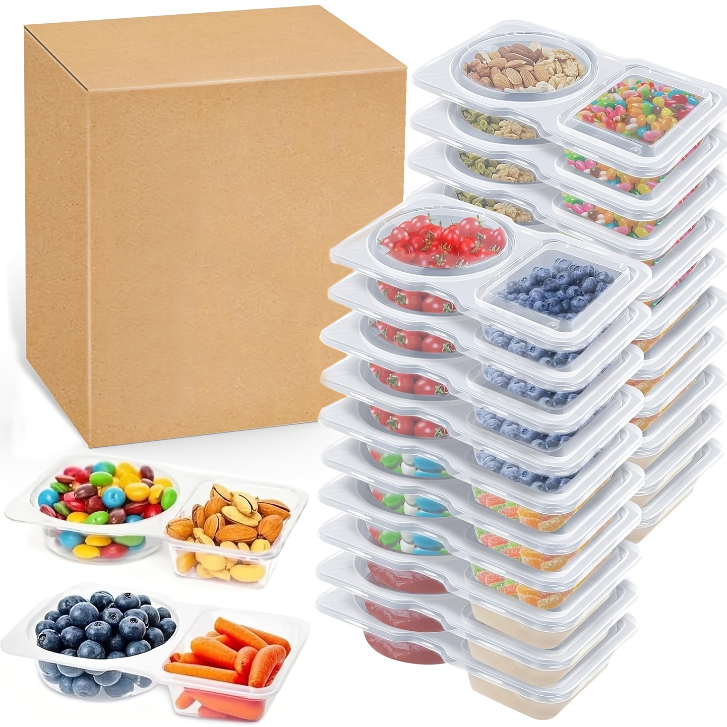 10Pcs Food Storage Containers  - đánh giá và giá Food Storage Lunch Box