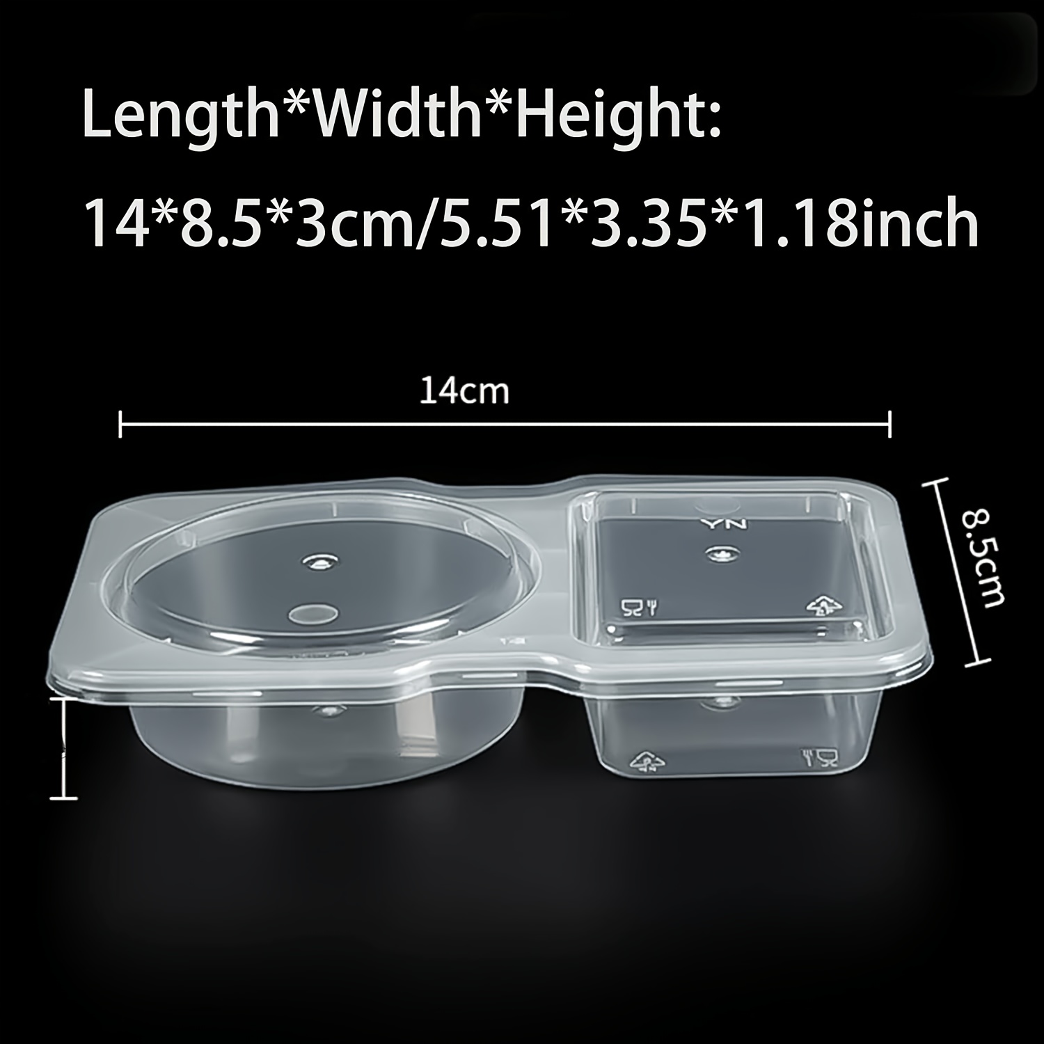 10Pcs Food Storage Containers  - đánh giá và giá Food Storage Lunch Box