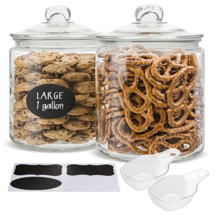 Glass Kitchen Jars Food and Co - đánh giá và giá Food Storage Containers Glass