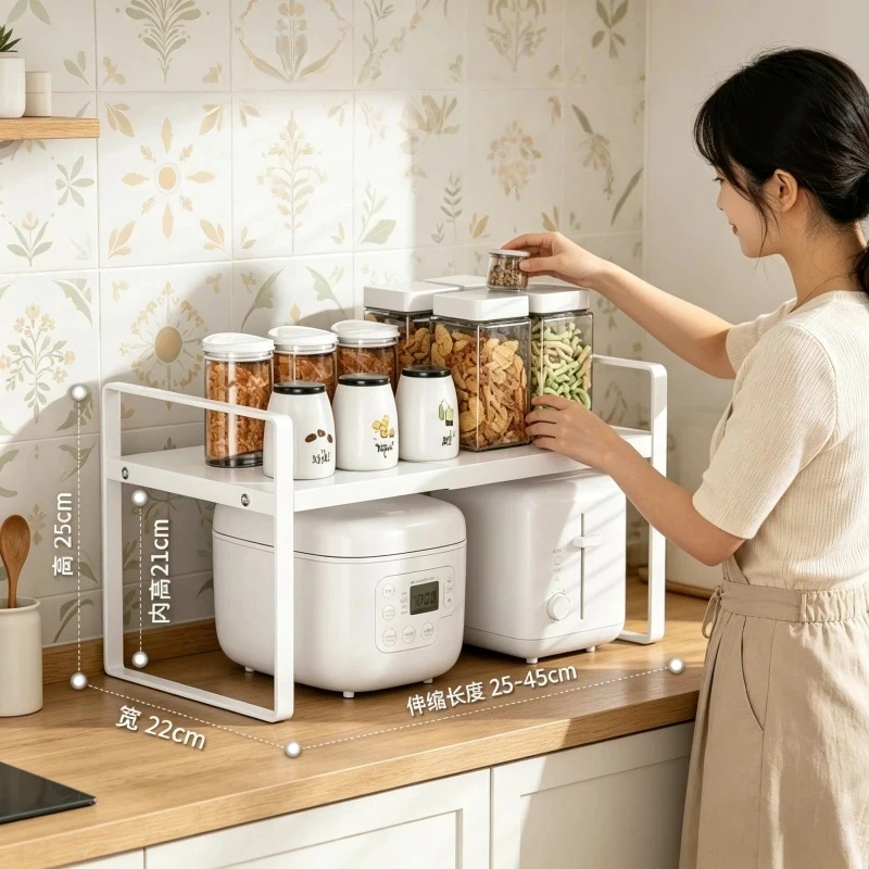 Multi Level Expandable Kitchen - đánh giá và giá Food Storage Organiser