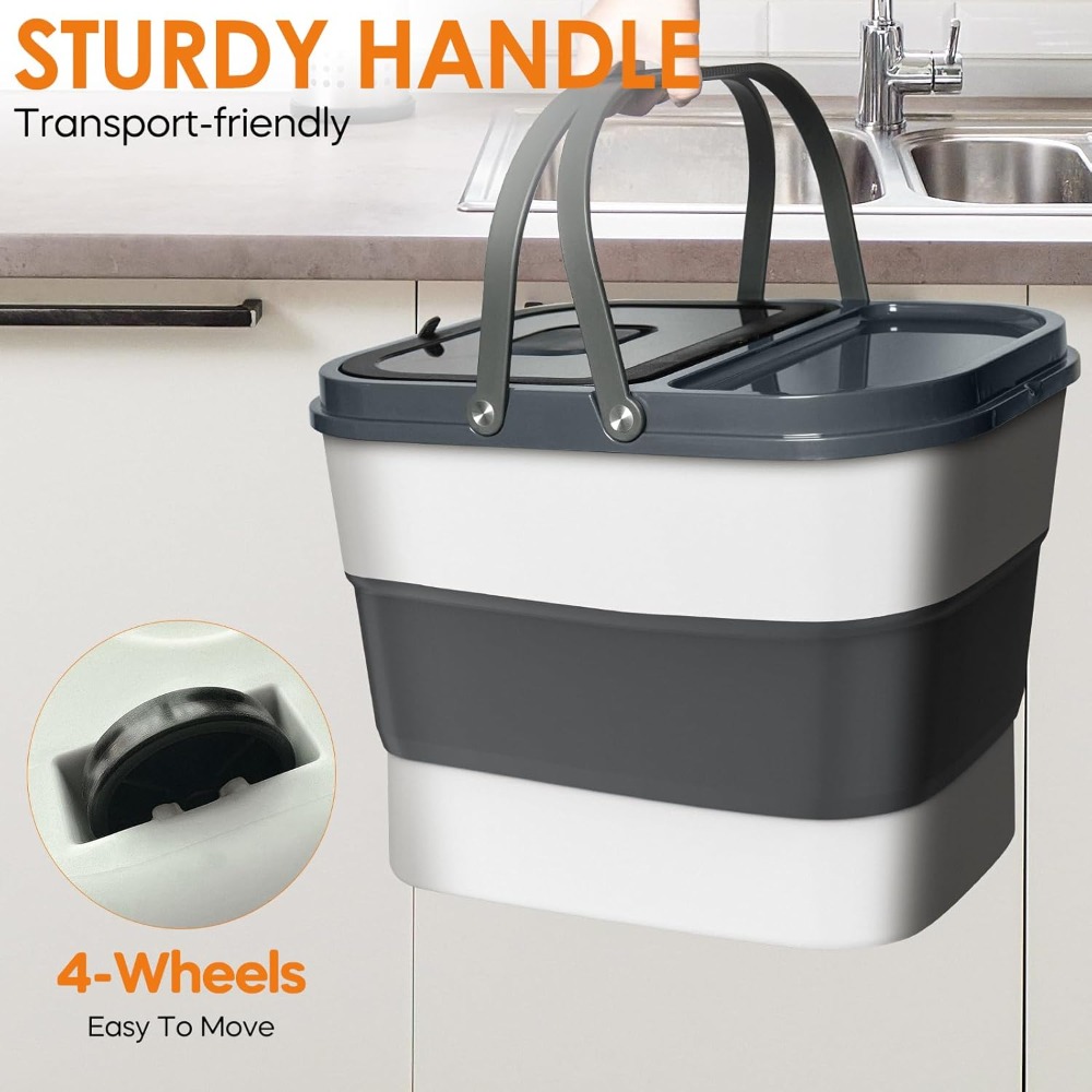 35lbs Collapsible Dog Food Con - đánh giá và giá Food Storage Dog