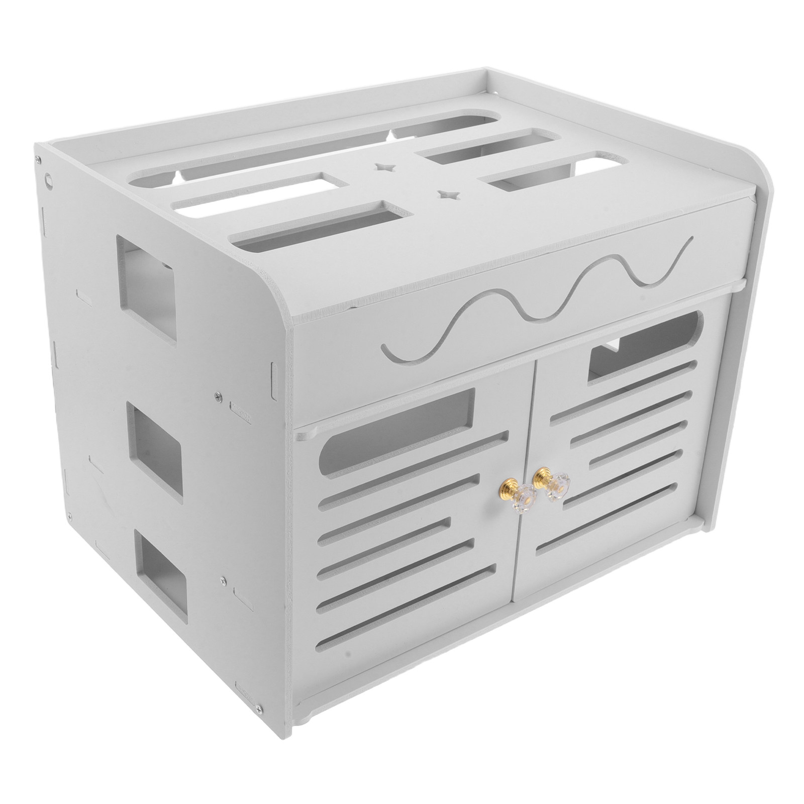 Ventilated Router Shelf Hider  - đánh giá và giá Food Storage Box