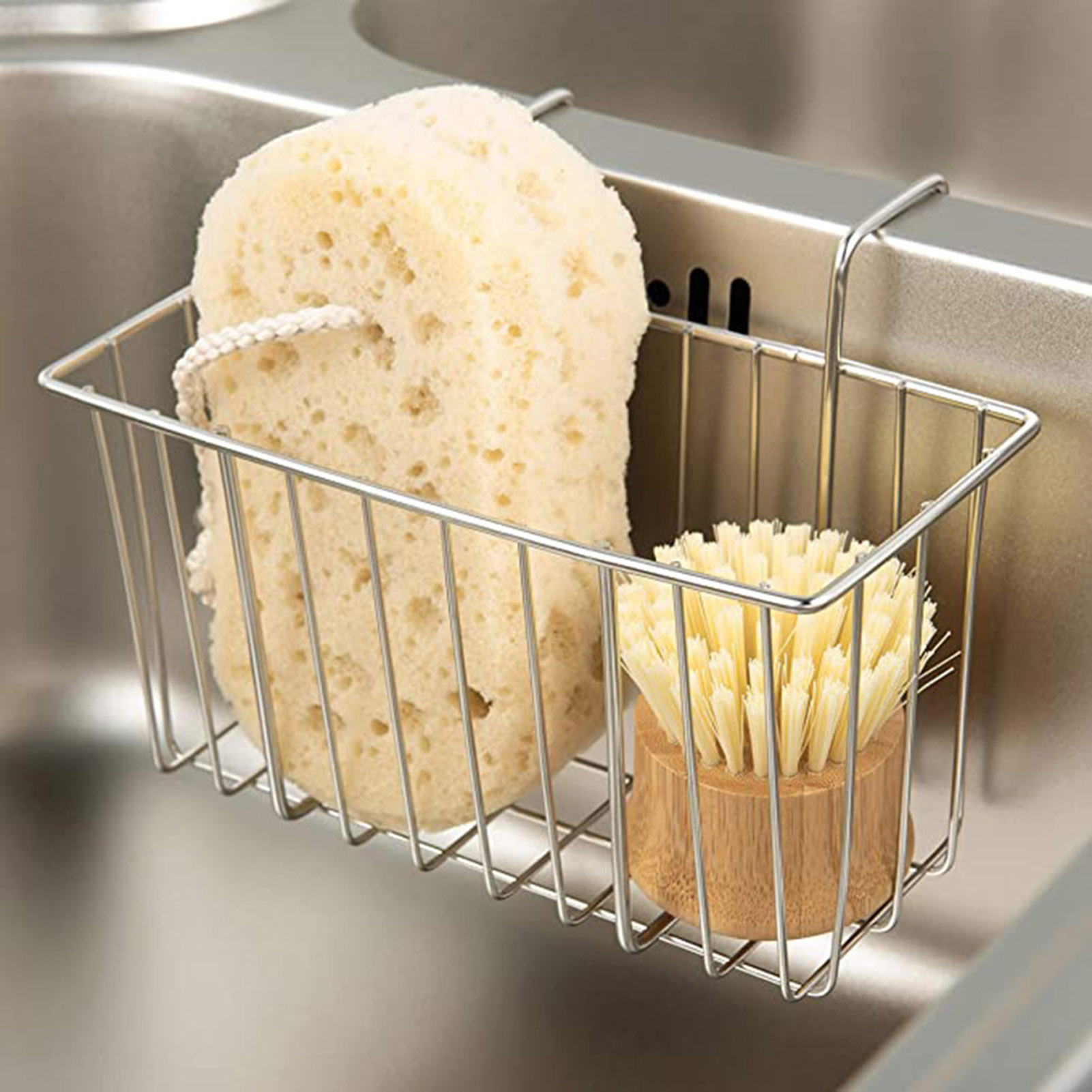 Kitchen Sponge Holder Basket F - đánh giá và giá Food Storage Restaurant