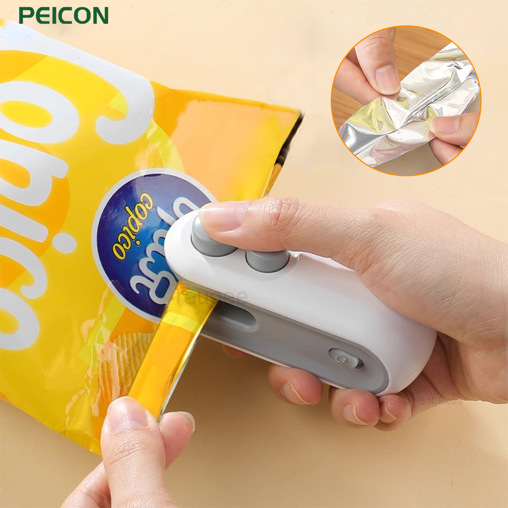 Mini Sealing Machine 2IN1 Heat - đánh giá và giá Food Storage Vacuum Sealer Machine