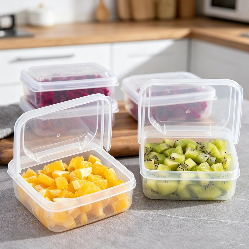 Transparent Sliced Cheese Cont - đánh giá và giá Food Storage Freezer