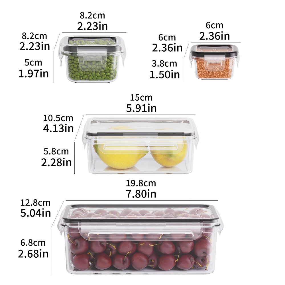 Set BPA-Free Airtight Food Con - đánh giá và giá Food Storage Safety