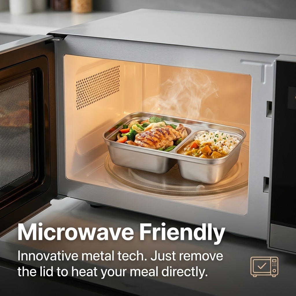 Microwave Safe 304 Stainless S - đánh giá và giá Food Storage Kitchen Container Set