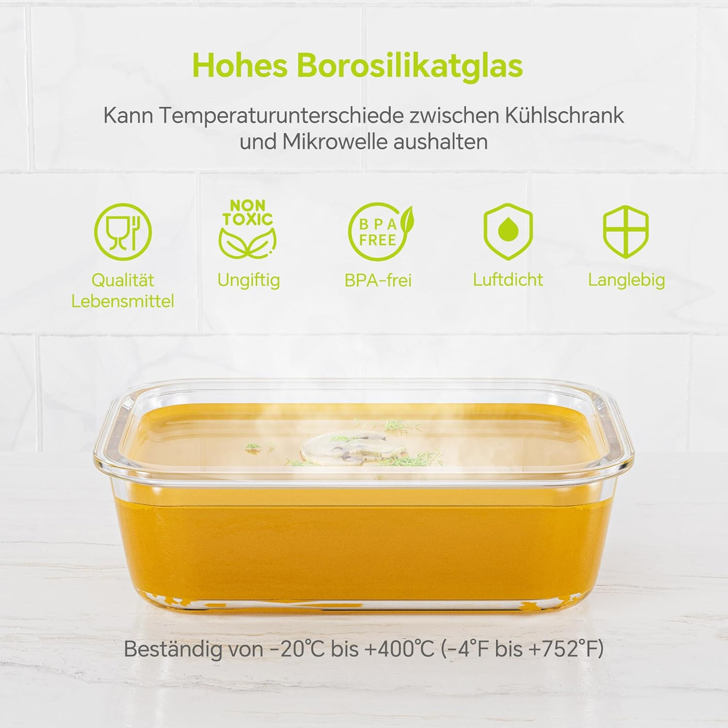 8-Pack Airtight Glass Food Sto - đánh giá và giá Food Storage Containers Glass