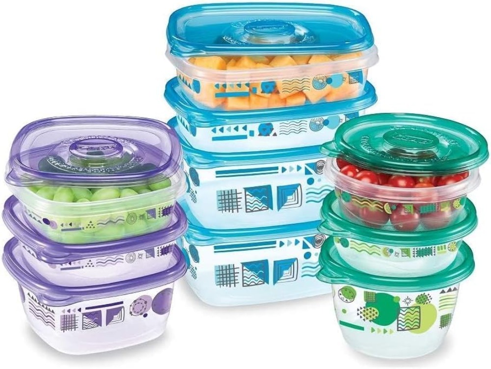 20-Piece BPA Free Plastic Food - đánh giá và giá Food Storage Variety Pack