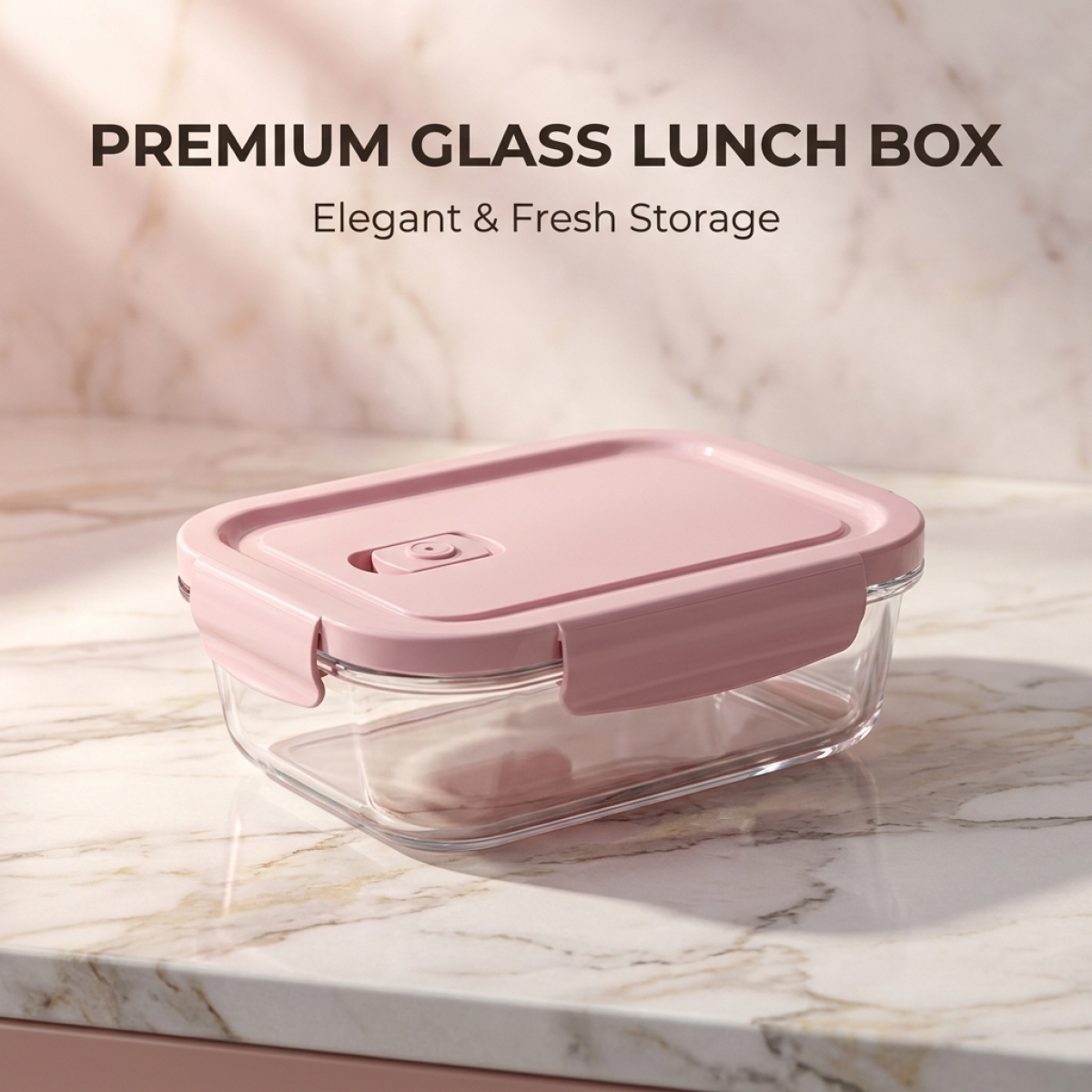 Premium Glass Lunch Box with P - đánh giá và giá Food Storage Lunch Box