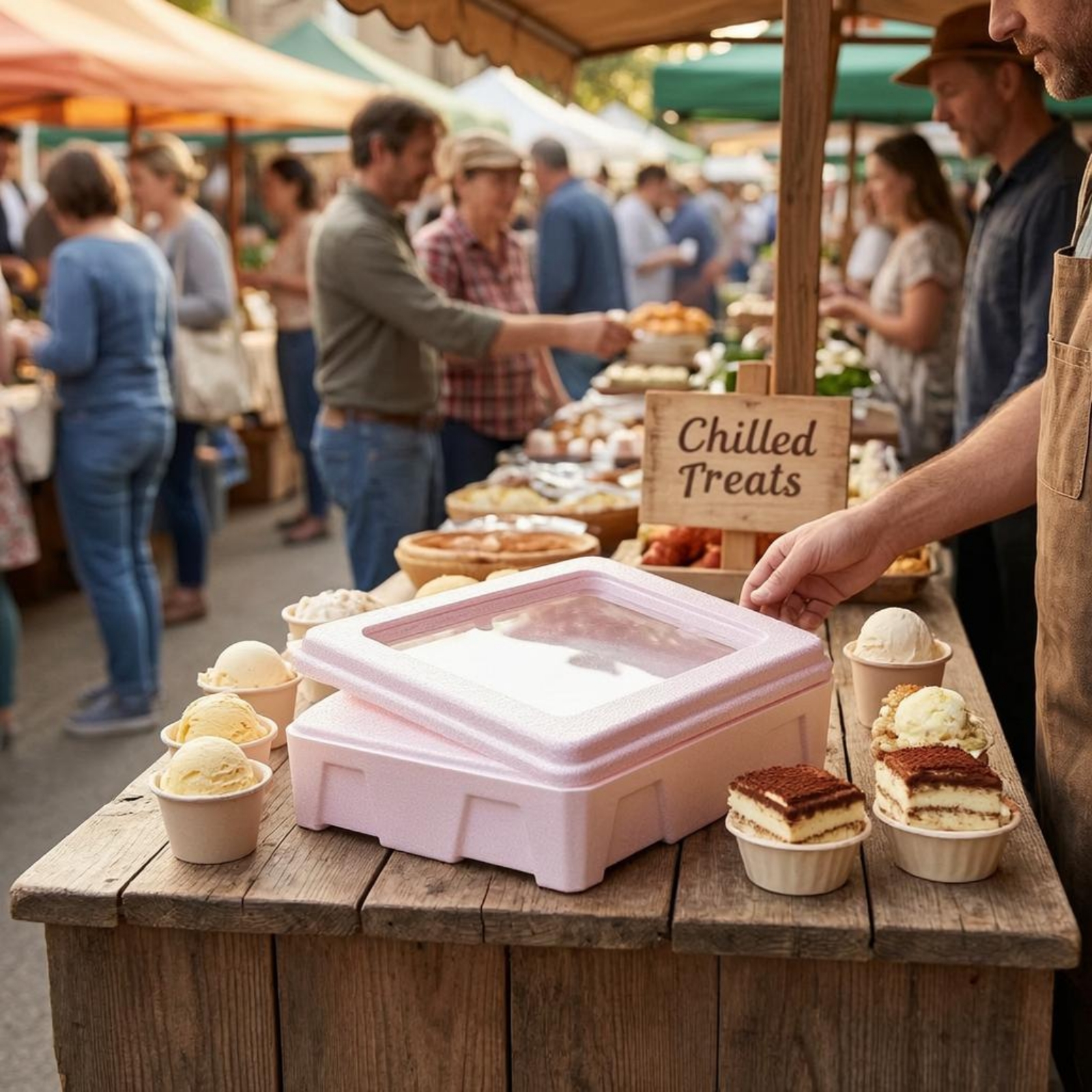 Food-Grade Insulated Box Large - đánh giá và giá Food Storage Box