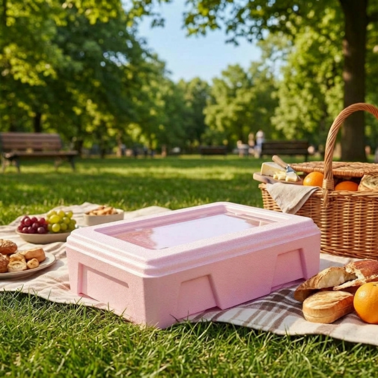 Food-Grade Insulated Box Large - đánh giá và giá Food Storage Box