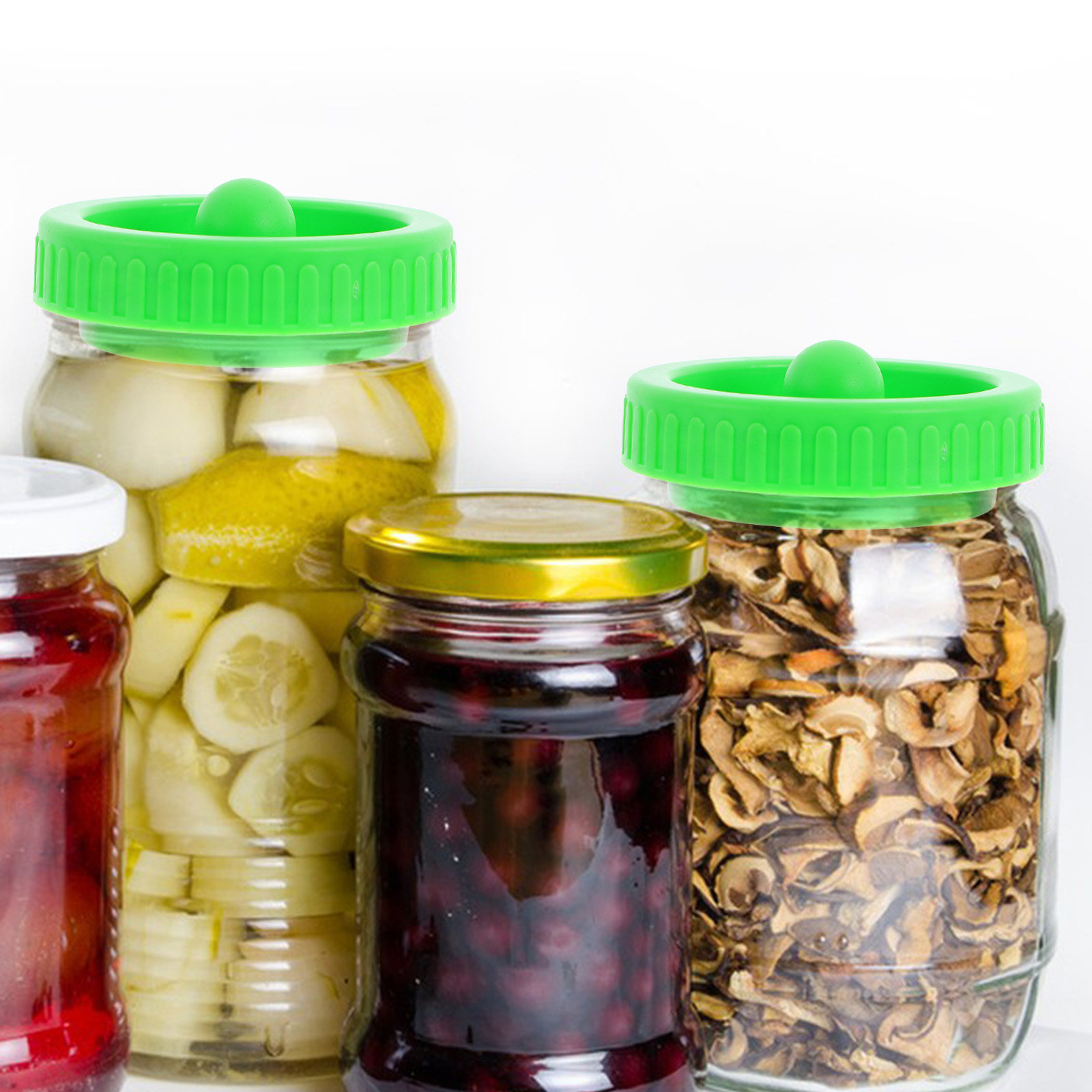 Wide Mouth Plastic Fermenting  - đánh giá và giá Mason Jar Wide Mouth
