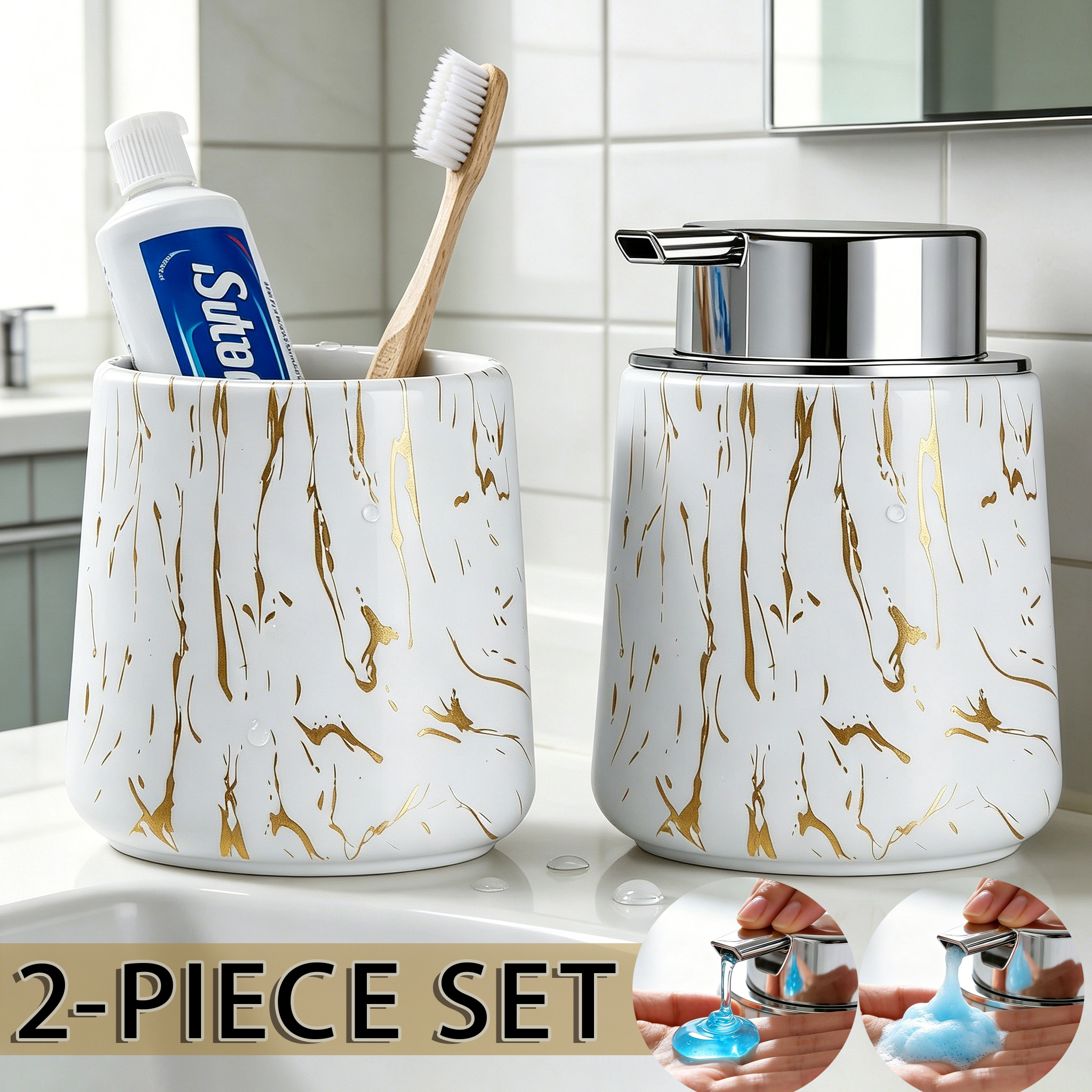 Elegant Bathroom Foam Soap Dis - đánh giá và giá Food Storage Organiser