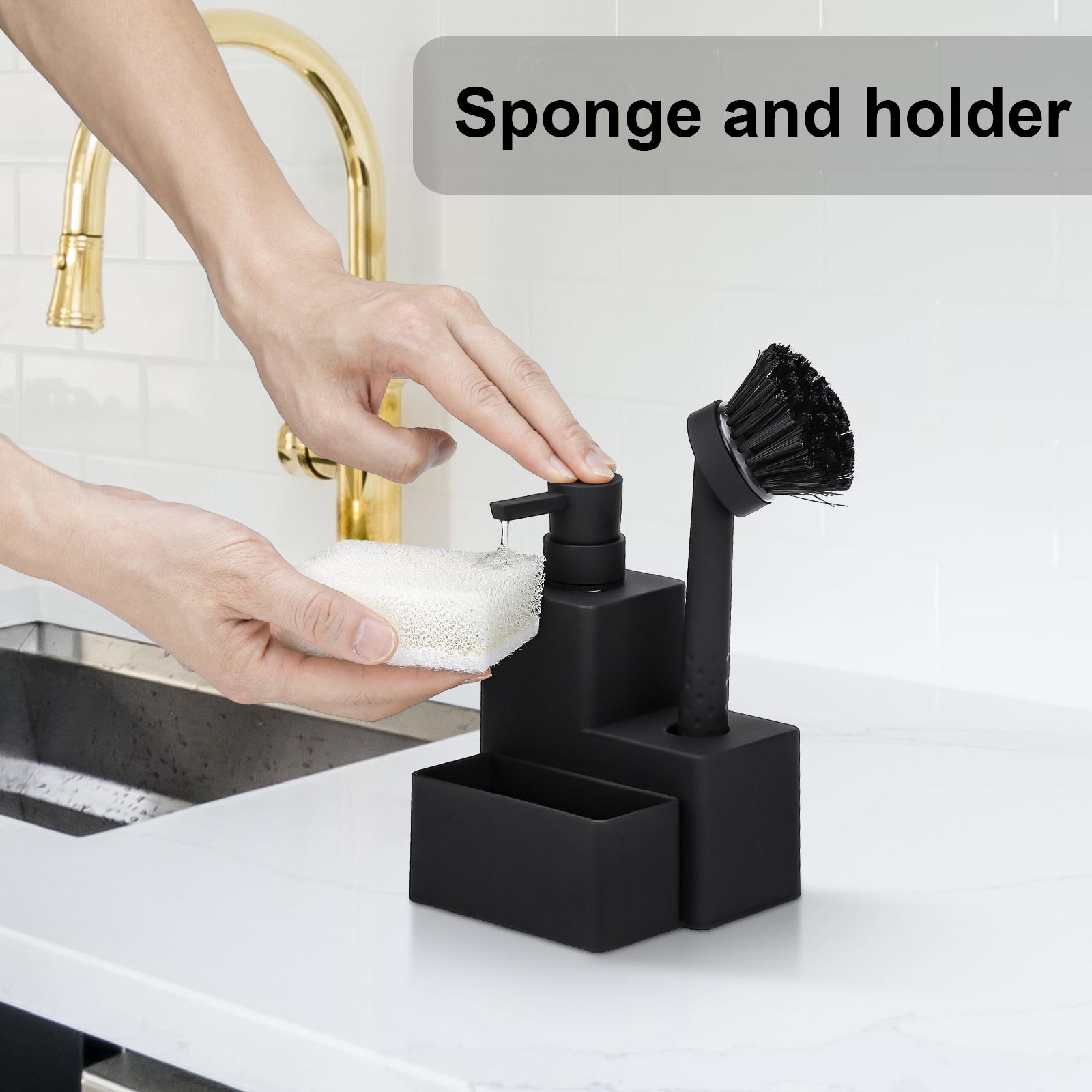 Modern Square Dish Soap Dispen - đánh giá và giá Food Storage Organiser
