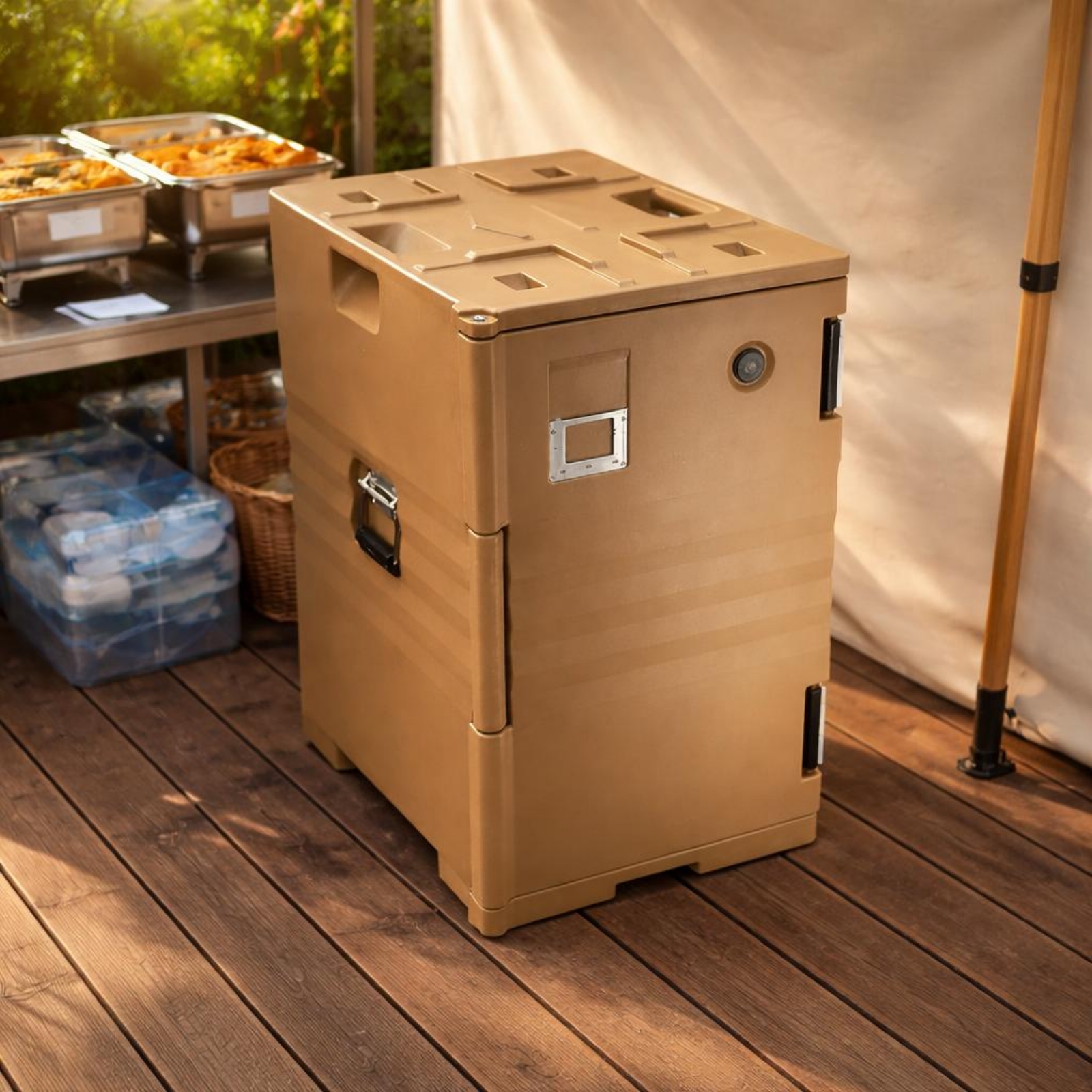 Insulated Food Box Metal Latch - đánh giá và giá Food Storage Box