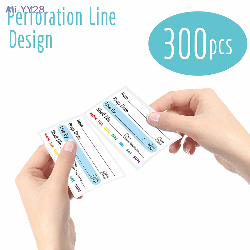 【YY28】300Pcs/Roll Kitchen Food - đánh giá và giá Food Storage Expiration Dates