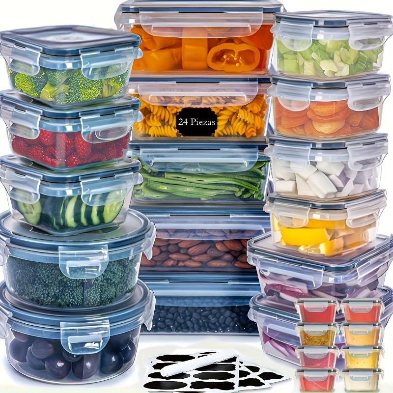 48PCS BPA-Free Food Storage Se - đánh giá và giá Food Storage Kitchen Container Set