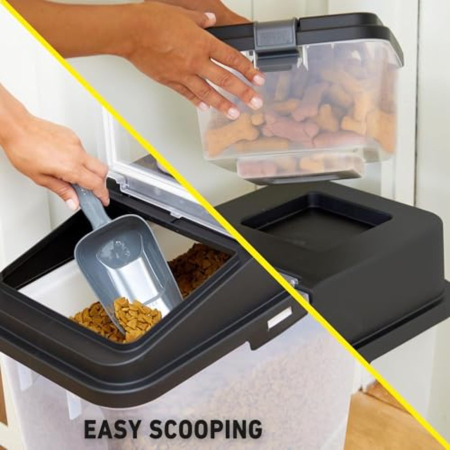 3 Piece Airtight Dog Food Stor - đánh giá và giá Food Storage Dog