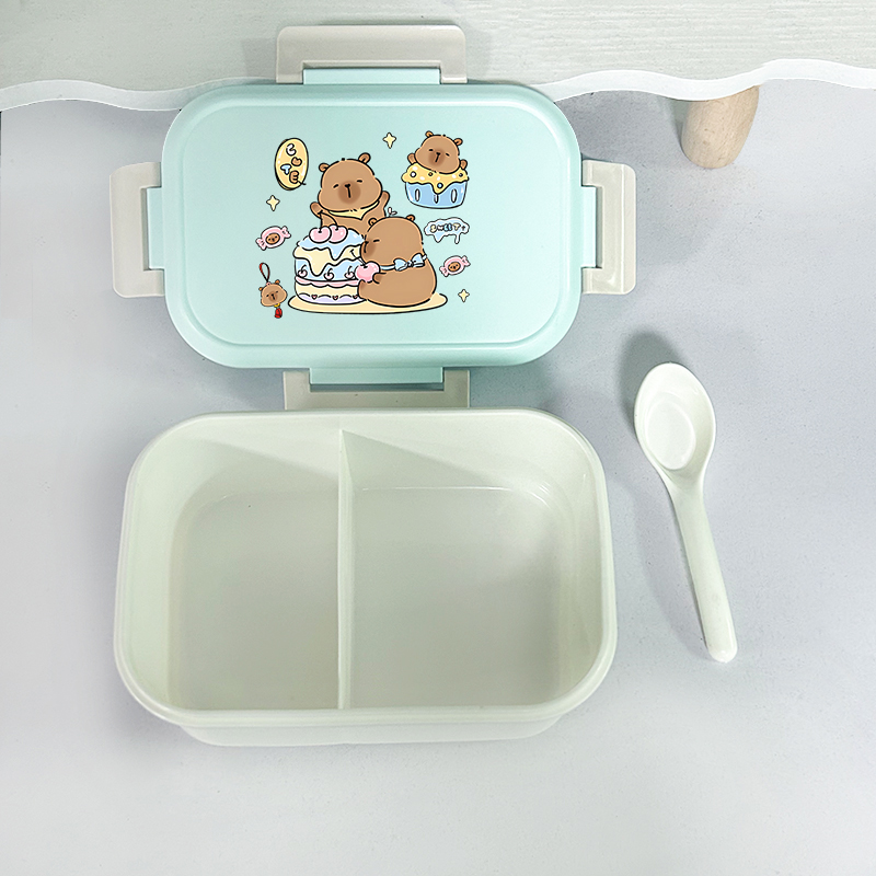 Capybara Bento Lunch Box Carto - đánh giá và giá Food Storage Box