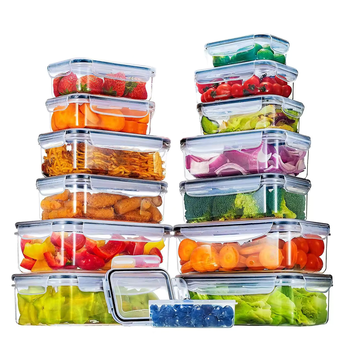 34PCS-Assorted Size Airtight F - đánh giá và giá Food Storage Freezer